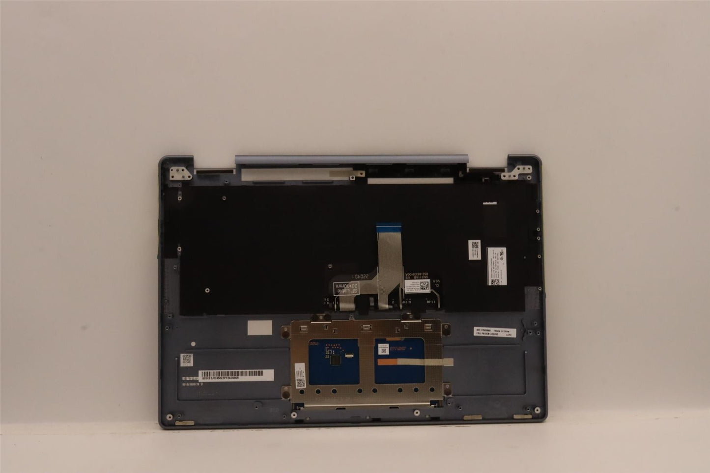 Lenovo Yoga 7 14IAL7 Palmrest Cover Touchpad Keyboard US Stone Blue 5CB1J02450