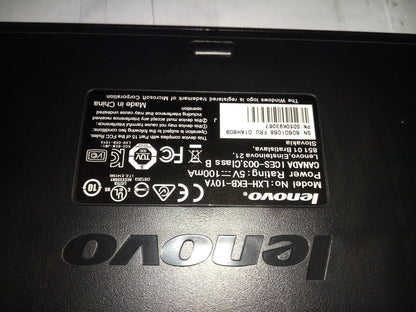 Lenovo EKB-10YA (AR) B-Silk USB, Keyboard 01AH609