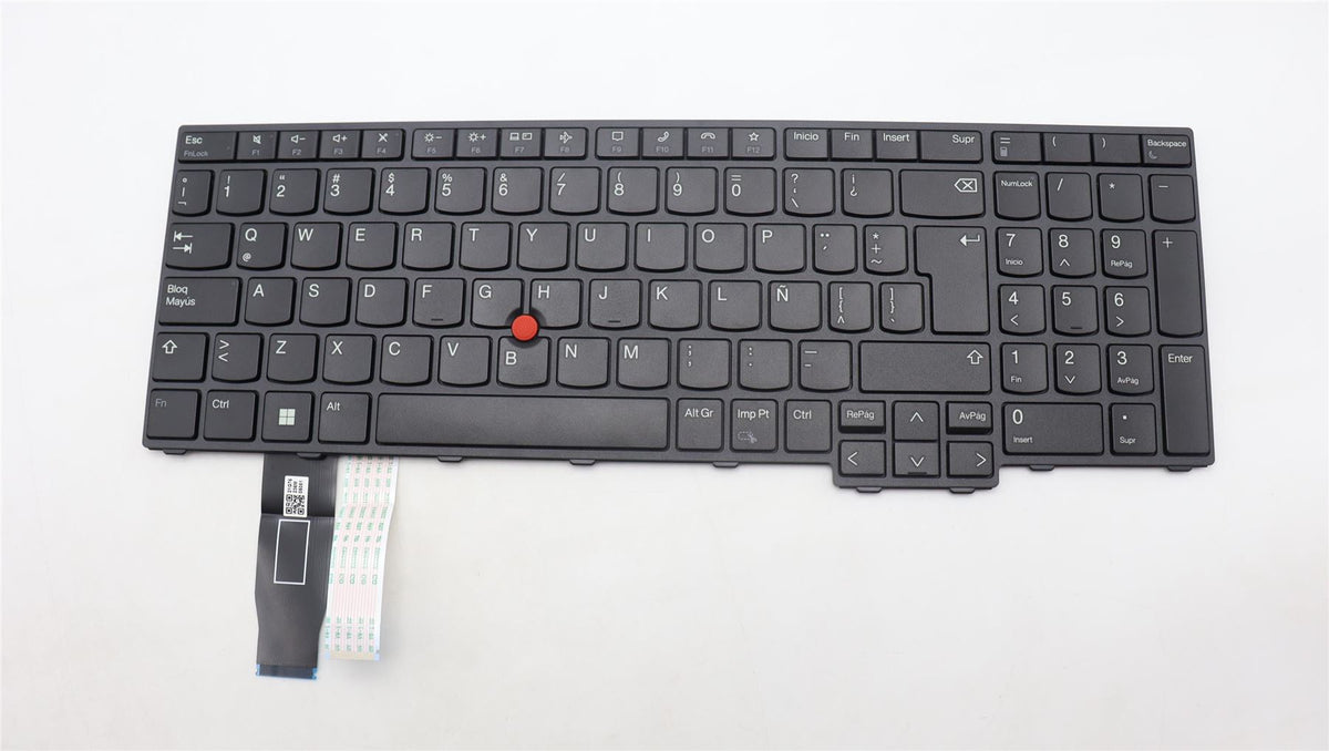 Lenovo UK English Latin American Spanish Keyboard 5N21K05044