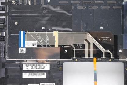 Lenovo Yoga 7-14IIL05 Palmrest Cover Keyboard Greek Grey 5CB0X55872