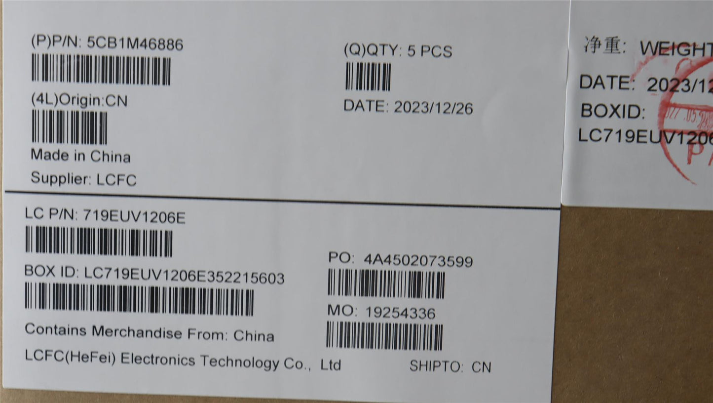 Lenovo COVER Upper Case ASM_GER L 83EMAG BL 5CB1M46886