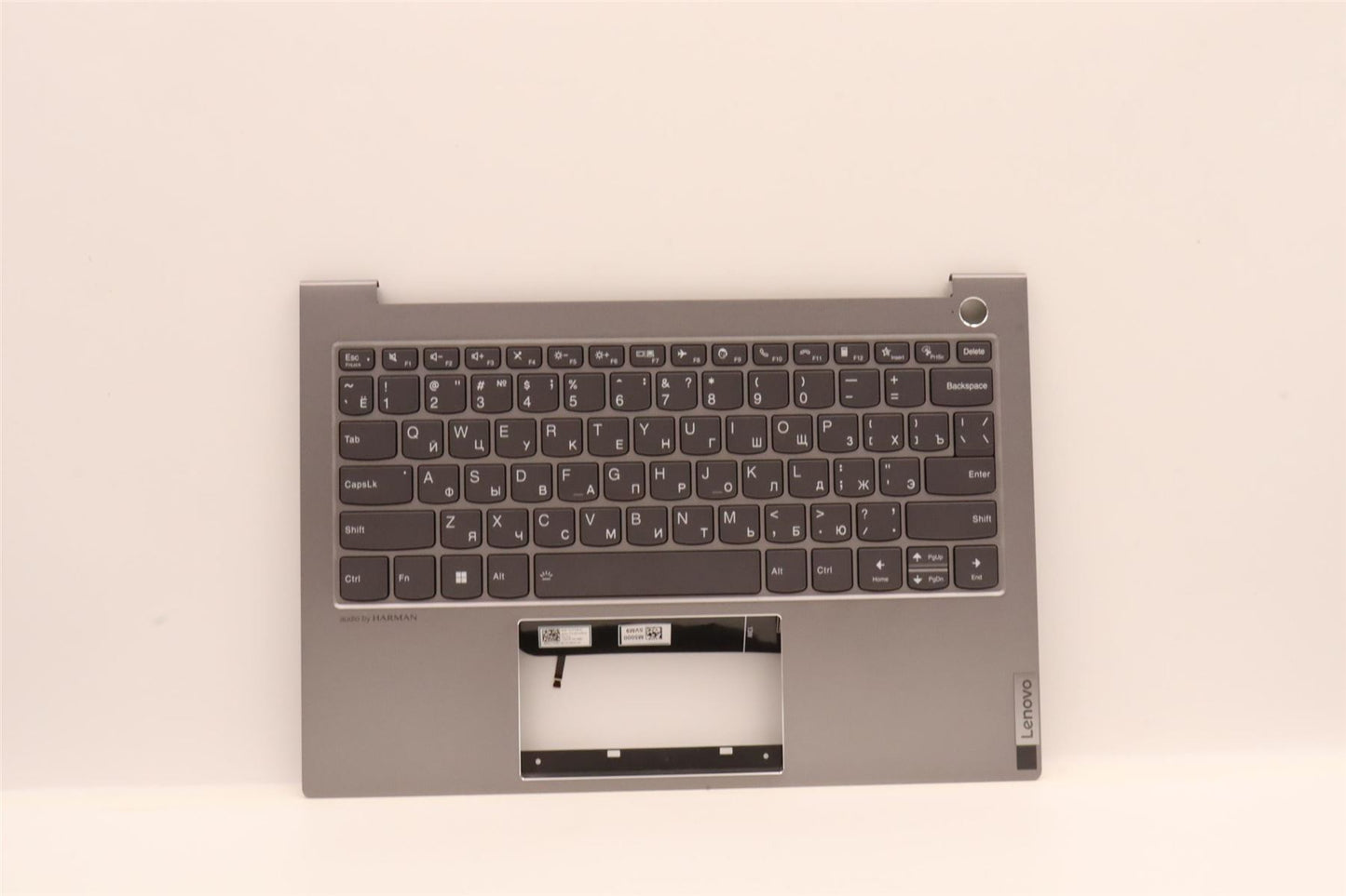 Lenovo ThinkBook 13s G4 IAP Palmrest Cover Touchpad Keyboard Russian 5CB1H18267