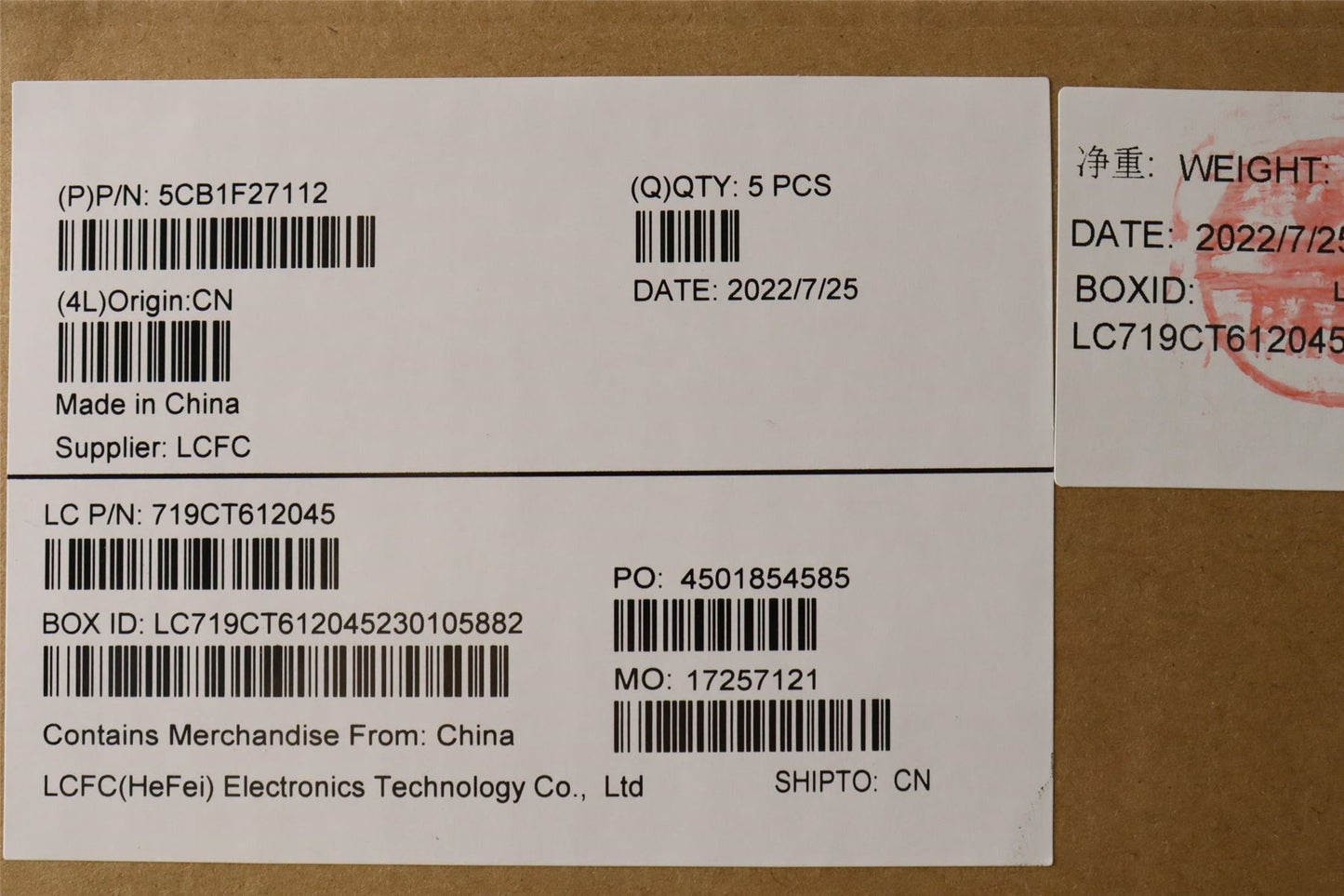 Lenovo IdeaPad 1 15IJL7 Palmrest Cover Touchpad Keyboard Abyss Blue 5CB1F27112