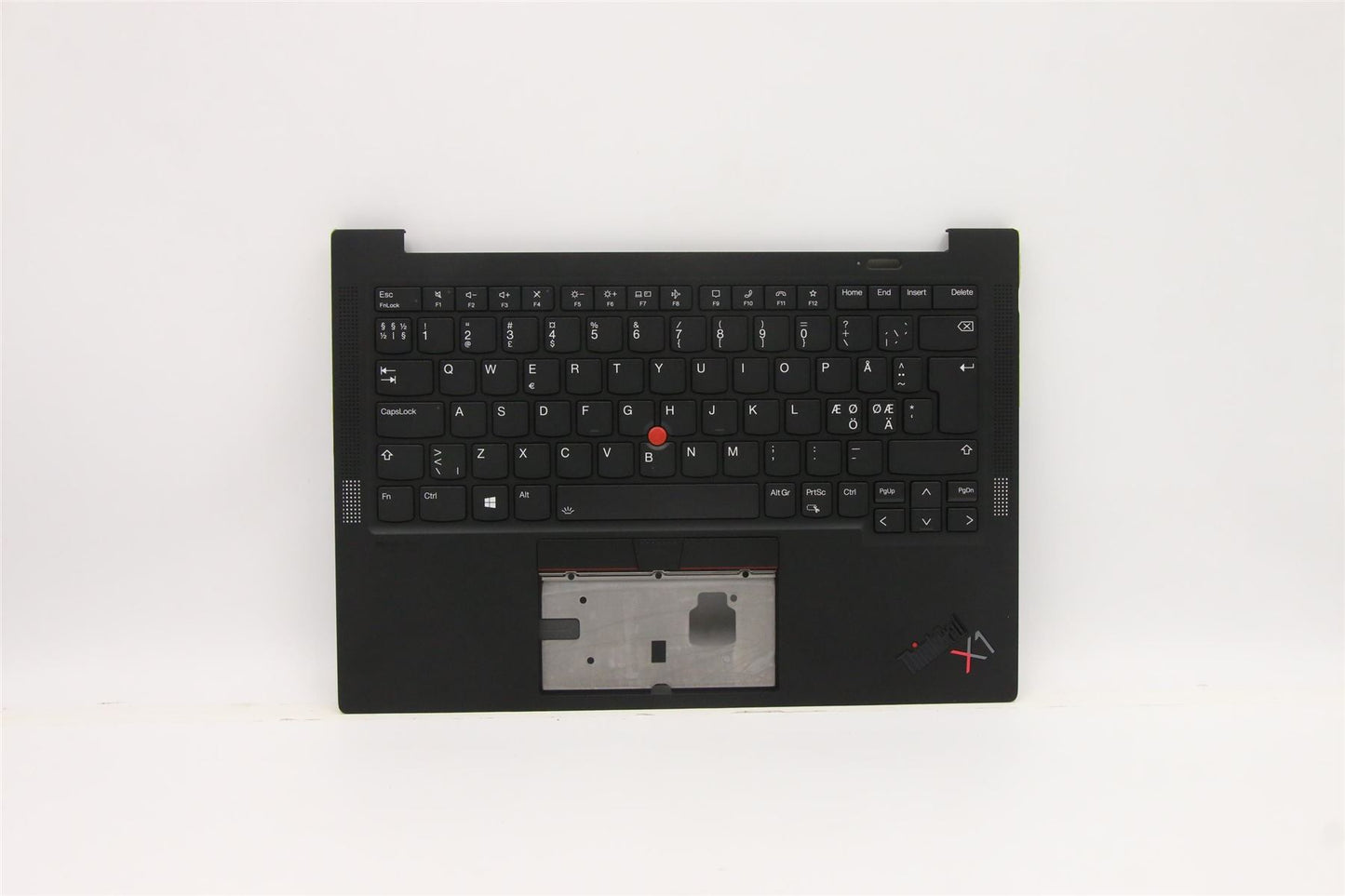 Lenovo Carbon X1 9th Keyboard Palmrest Top Cover German Black 5M11C53251