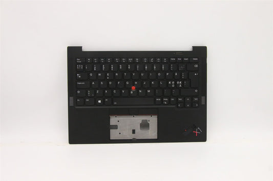 Lenovo Carbon X1 9th Keyboard Palmrest Top Cover German Black 5M11C53251