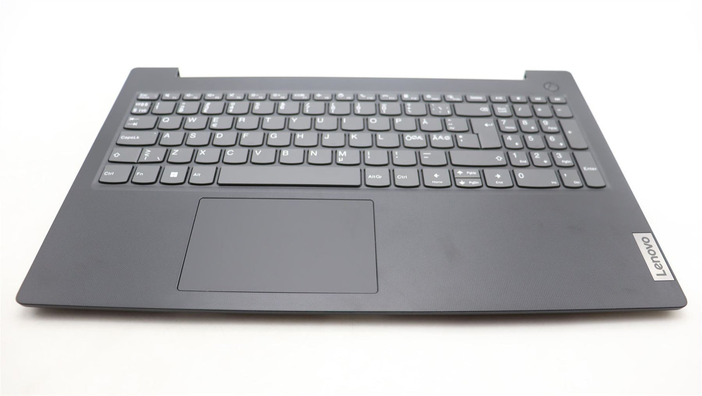 Lenovo V15 G4 IRU Palmrest Cover Touchpad Keyboard Nordic Grey 5CB1L67787