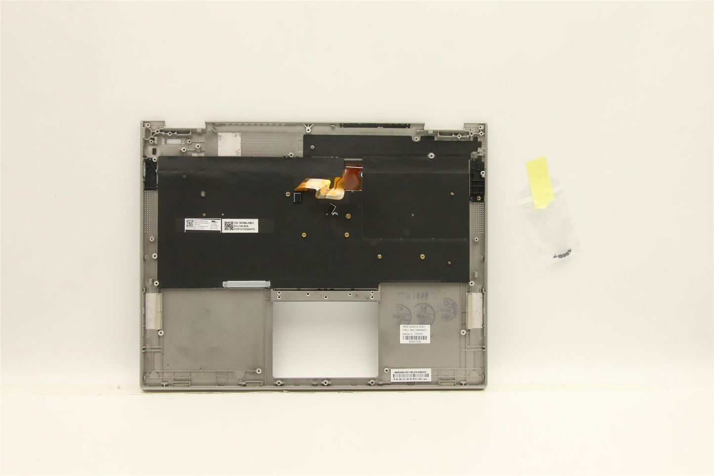 Lenovo ThinkPad X1 Keyboard Palmrest Top Cover Slovenian Titanium 5M11B59863