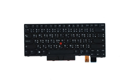 Lenovo ThinkPad T470 A475 Keyboard Thai Black Backlit 01AX521