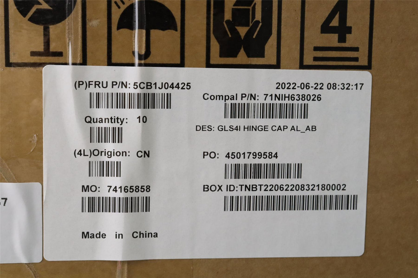 Lenovo Hinge Cover C 82SD AL_AB 5CB1J04425