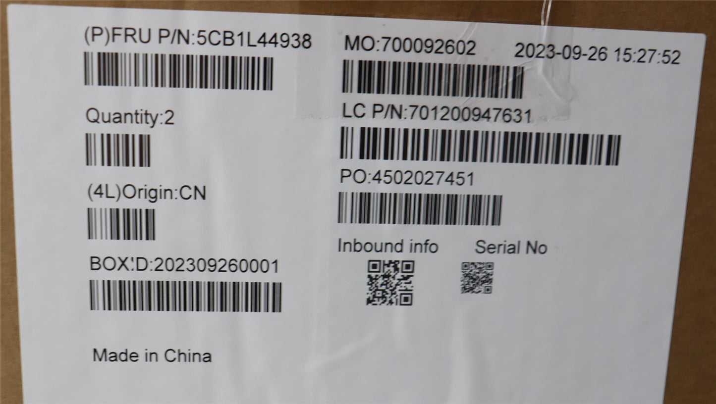 Lenovo Upper Case ASM_SWS WT 82XK 5CB1L44938