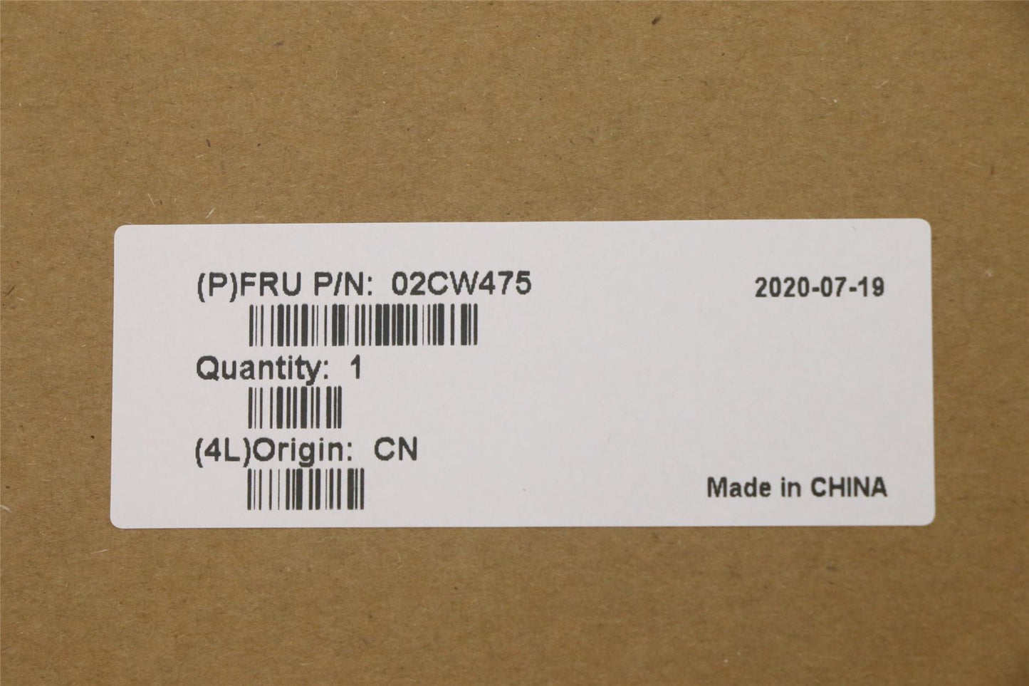 Lenovo MECHANICAL EOC00_HDD_SLIDE_BRACKET_L 02CW475