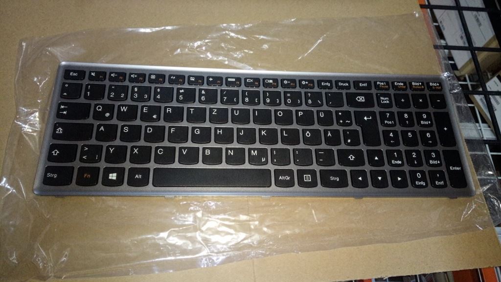 Lenovo DFT6A1GE103KeyBlkKeySlvFrame KBD Keyboard 25211215