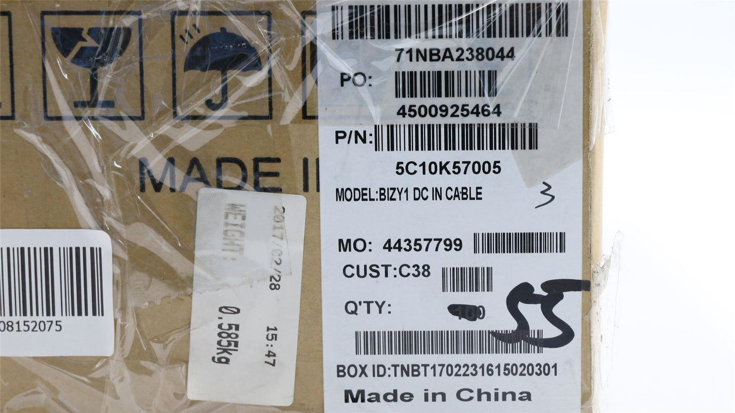 Lenovo Yoga 700-11ISK DC In Port Socket Power Cable 5C10K57005