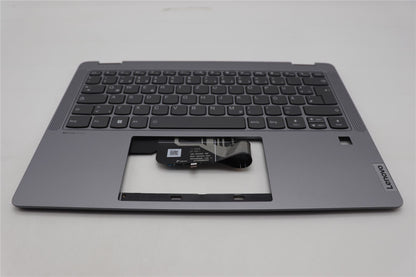 Lenovo IdeaPad 5 14IRU8 Keyboard Palmrest Top Cover German Artic Grey 5CB1L30671
