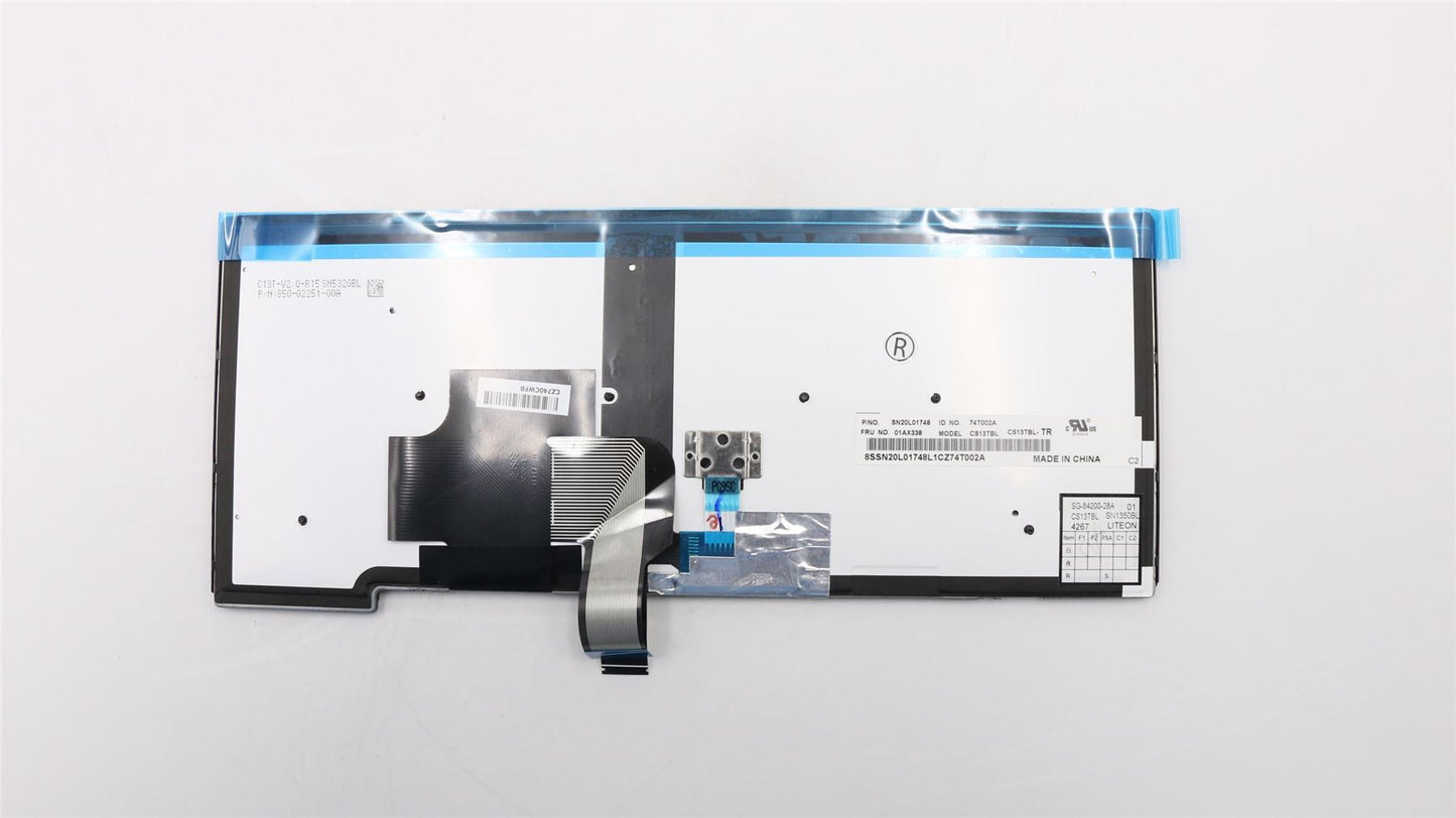 Lenovo NB_KYB CS13TBL barb KBD,TR,LTN 01AX338