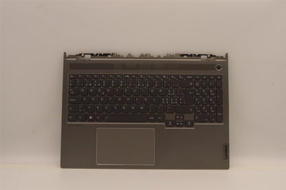 Lenovo ThinkBook 16p G3 ARH Palmrest Cover Touchpad Keyboard Swiss 5CB1J23758