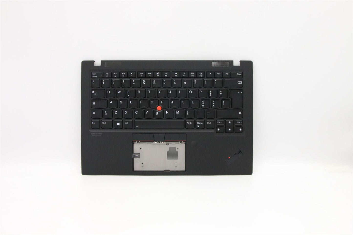 Lenovo Carbon X1 7th Palmrest Touchpad Cover Keyboard Italian Black 5M10W85893