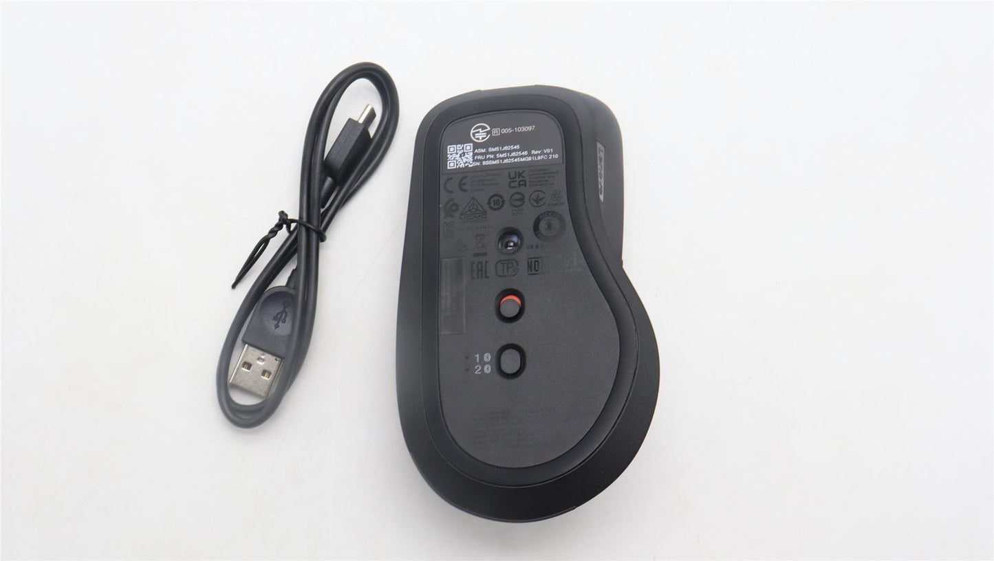 Lenovo MOUSE FRU for Pro BT Rchr Mice 5M51J62546