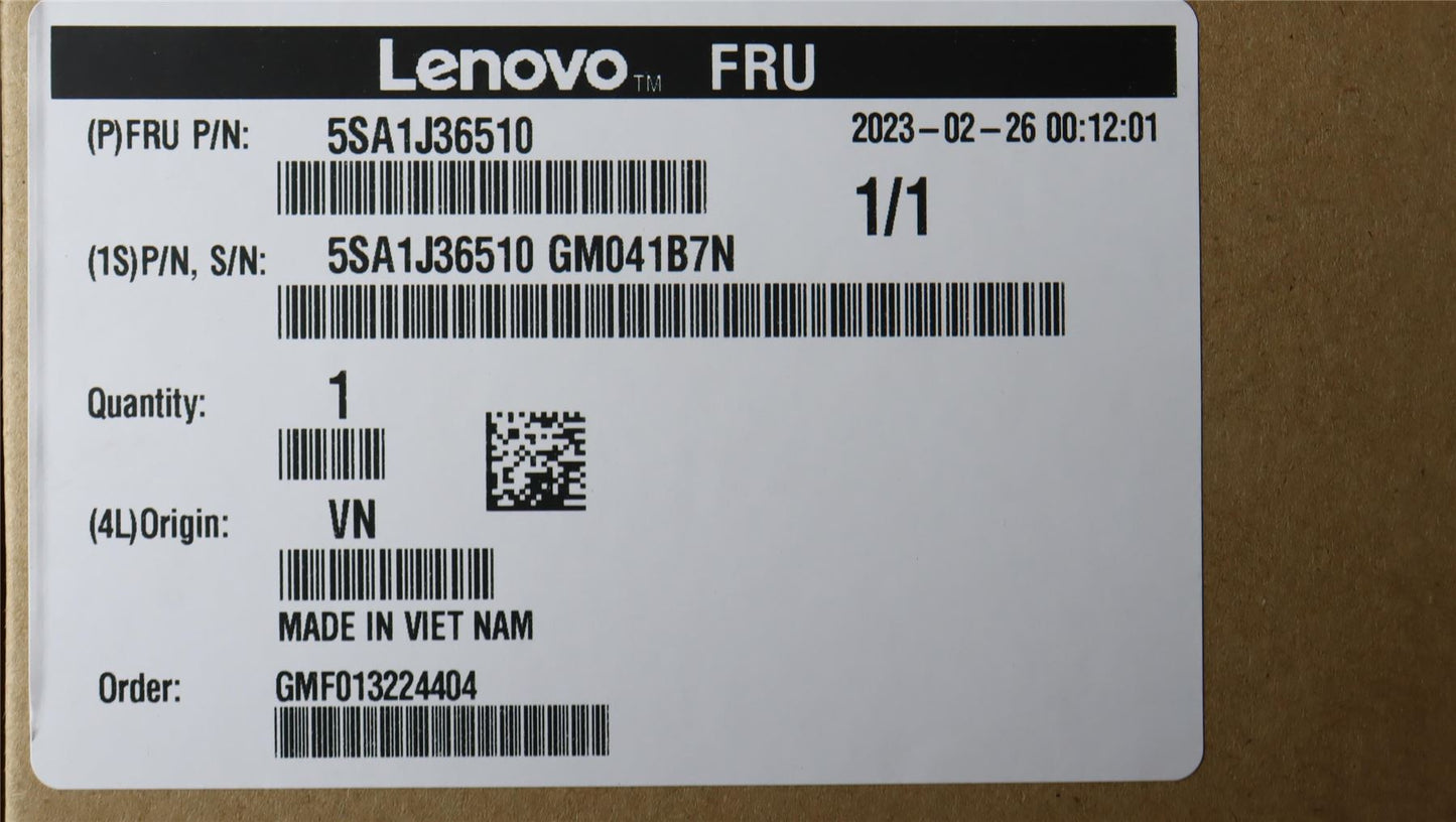 Lenovo ThinkStation P360 P3 P3 50t Gen 4 50s Gen 4 CPU Processor 5SA1J36510
