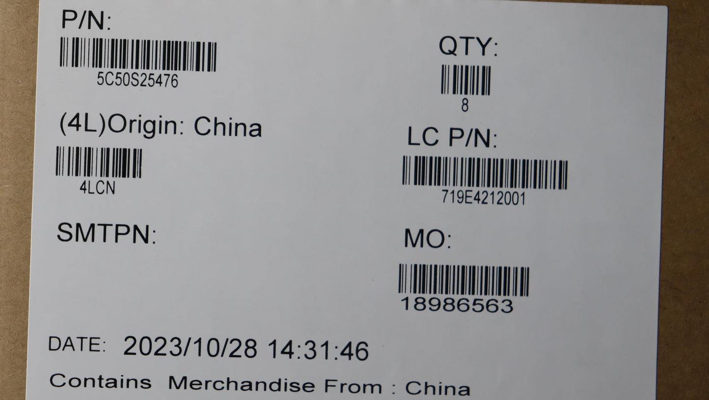 Lenovo CARDPOP L 82YW BD I/O Board 5C50S25476