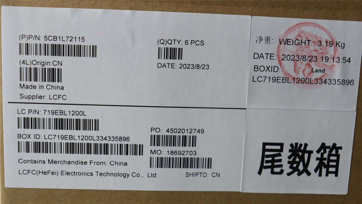 Lenovo COVER L82YQ Assy THAI Keyboard 5CB1L72115