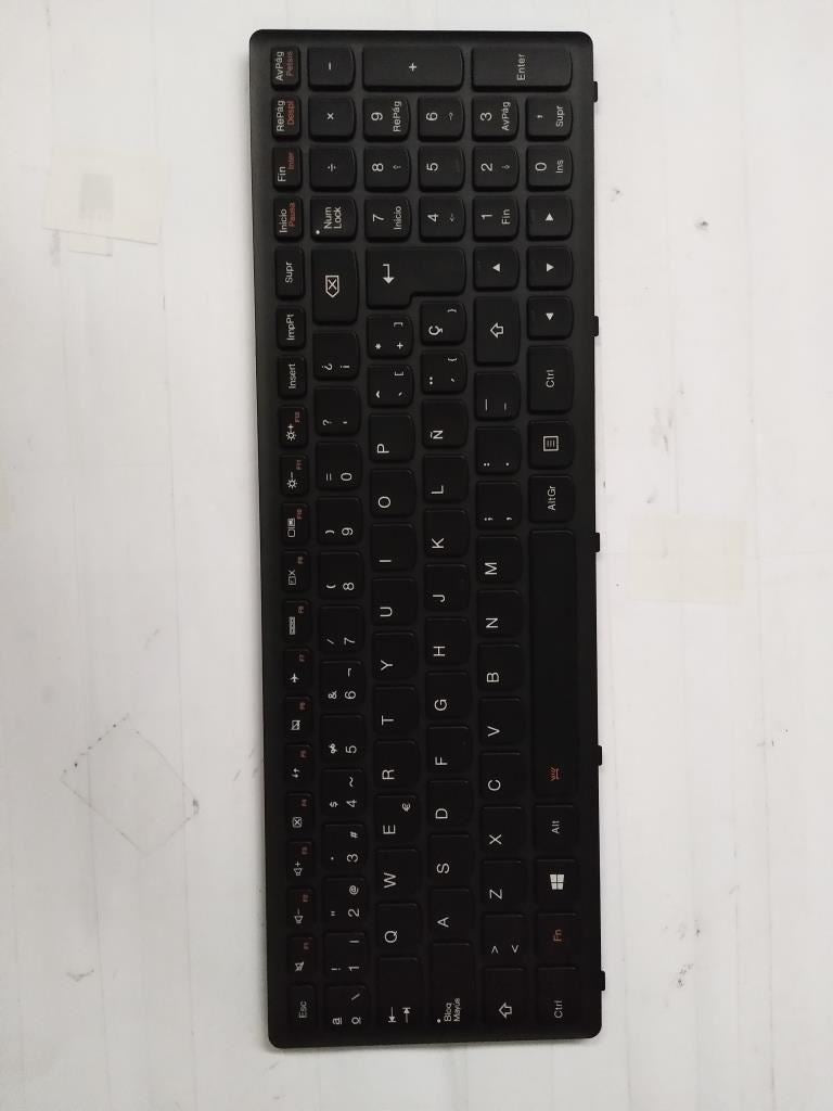 Lenovo SPA-T6E2B-DF-BlackeyBlackFrame-BLKBD Spanish Keyboard 25214143