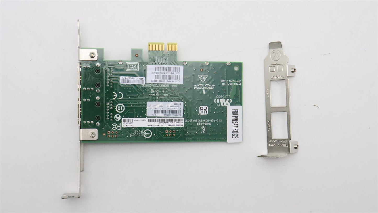 Lenovo Broadcom 5720 2-Ports 5A71F30926