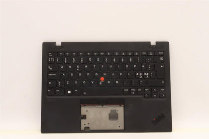 Lenovo ThinkPad X1 Gen 2 Keyboard Palmrest Top Cover Nordic Black 5M11H41830