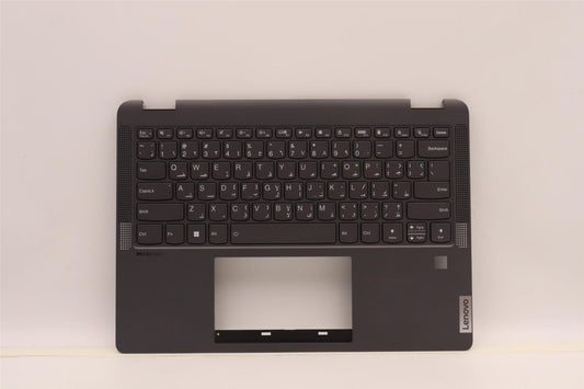 Lenovo IdeaPad 5 14ALC7 Keyboard Palmrest Top Cover Arabic Slate Grey 5CB1H71436