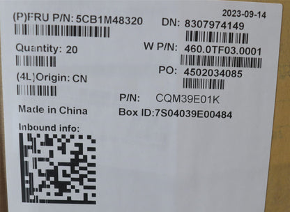 Lenovo ThinkBook 14 G6 IRL LCD Cover Rear Back Housing Grey 5CB1M48320