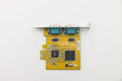 Lenovo to 2 port card Serial PCIe PCI Board 03X4394