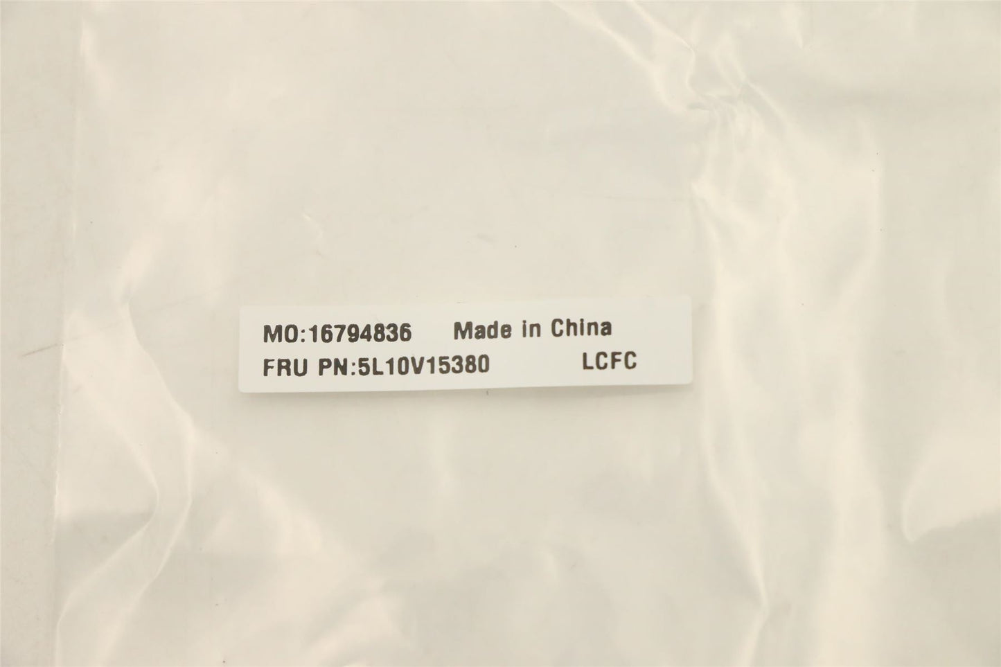 Lenovo P15v Gen2 FRU LABEL Kits 5L10V15380