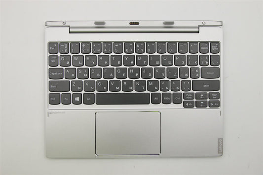 Lenovo IdeaPad Miix 320-10ICR Dock Keyboard Palmrest Touchpad Silver 5N20P20555