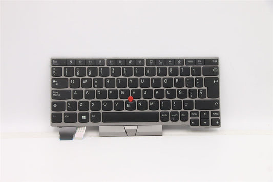 Lenovo ThinkPad L13 Gen 2 s Keyboard Spanish Silver Backlit 5N20V43445