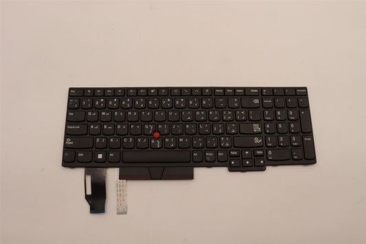 Lenovo ThinkPad P15s 1 P15s 2 T15 2 T15 Keyboard Arabic Black 5N20V78149