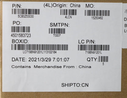 Lenovo IdeaPad 3 11ADA05 Palmrest Cover Touchpad Keyboard Abyss Blue 5CB0Z53030