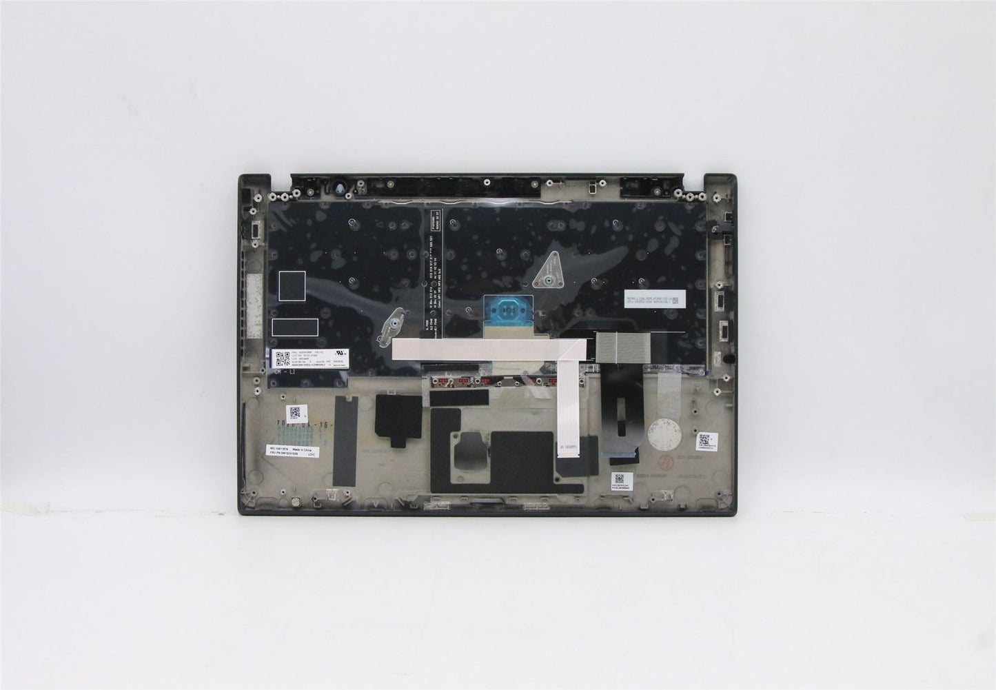 Lenovo ThinkPad T14s Keyboard Palmrest Top Cover Norwegian Black 5M10Z41529