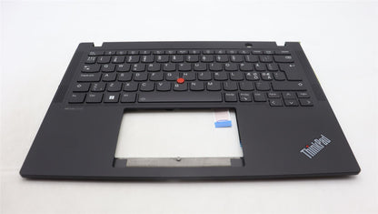 Lenovo ThinkPad X13 Gen 4 Keyboard Palmrest Top Cover Nordic Black 5M11L86010