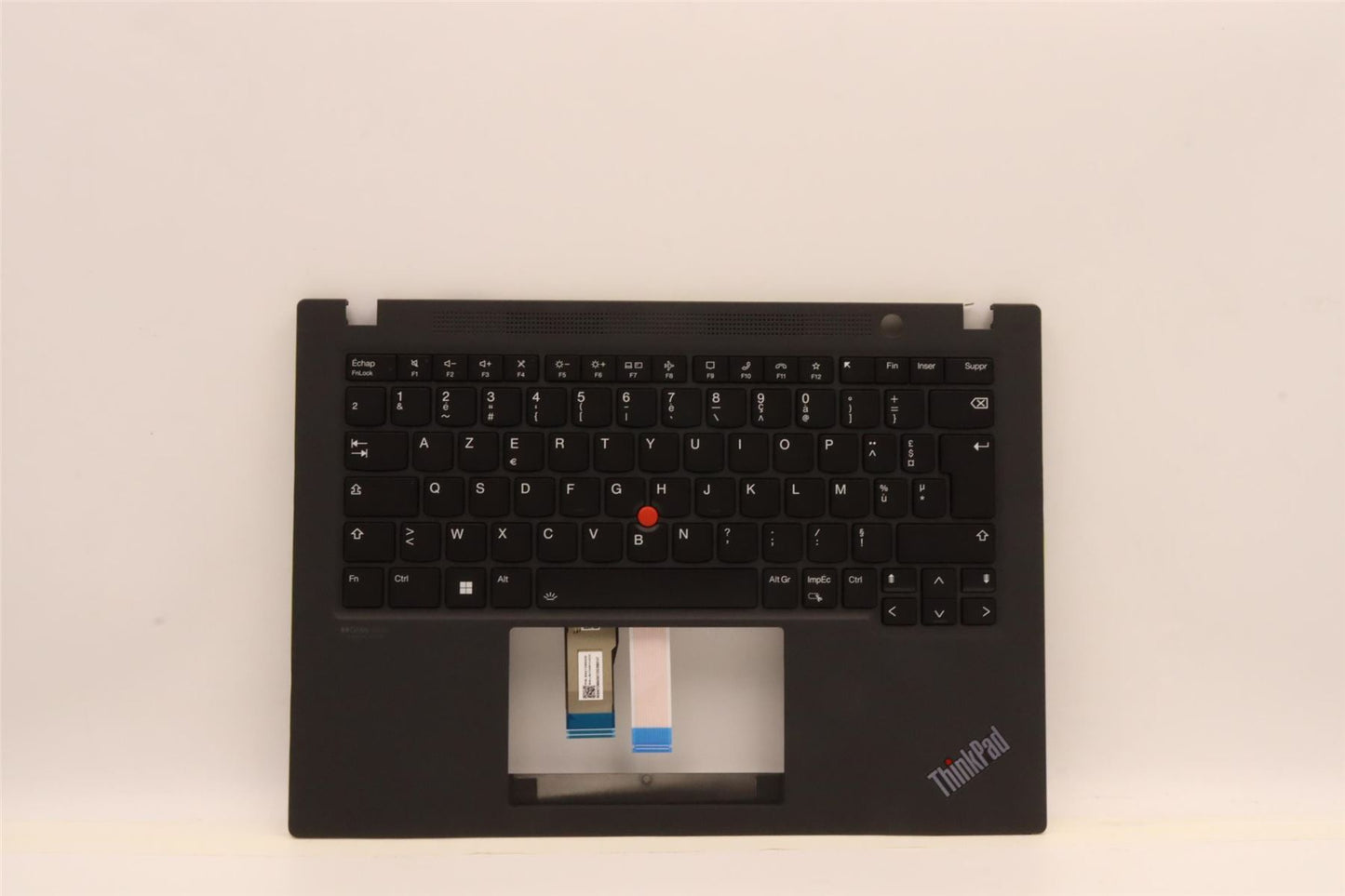Lenovo ThinkPad T14s Gen 3 Keyboard Palmrest Top Cover French Black 5M11H27360