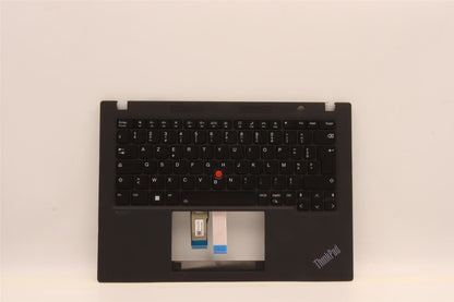 Lenovo ThinkPad T14s Gen 3 Keyboard Palmrest Top Cover French Black 5M11H27360