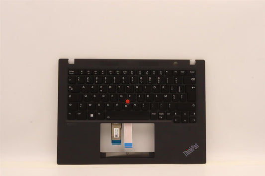 Lenovo ThinkPad T14s Gen 3 Keyboard Palmrest Top Cover French Black 5M11H27360