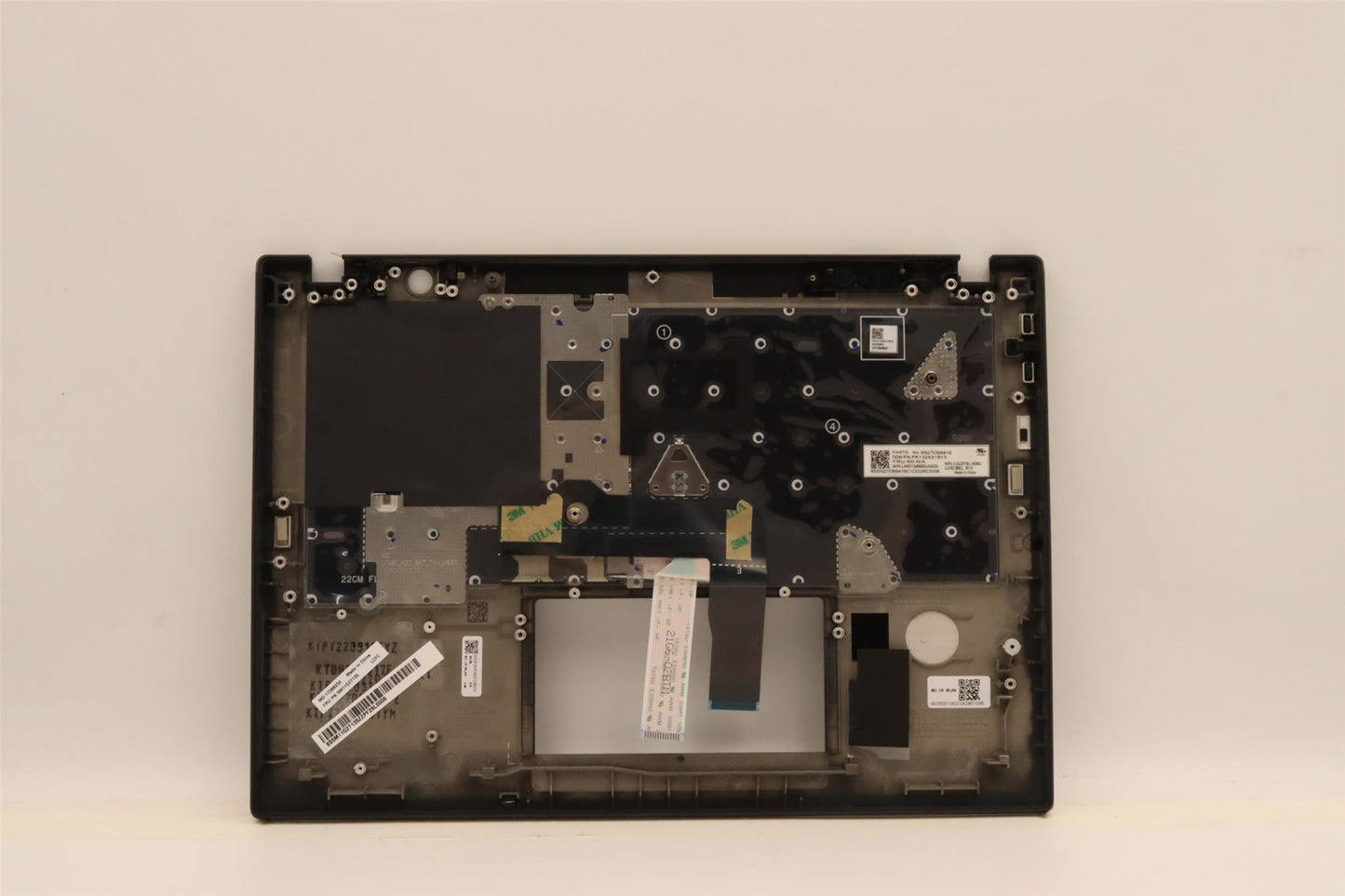 Lenovo ThinkPad T14s Gen 3 Keyboard Palmrest Top Cover Belgian Black 5M11G27135