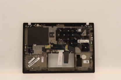 Lenovo ThinkPad T14s Gen 3 Keyboard Palmrest Top Cover Belgian Black 5M11G27135