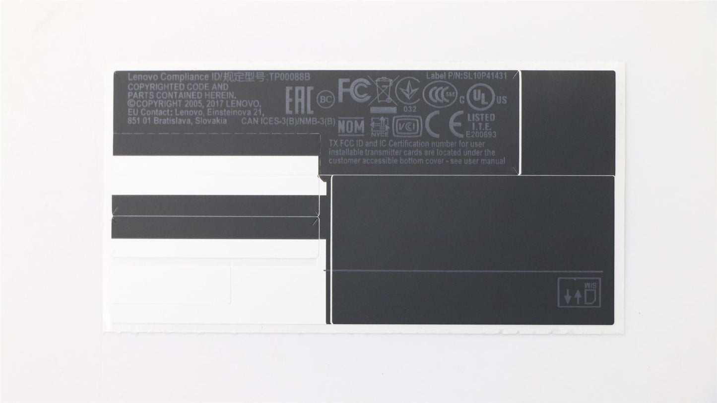 Lenovo Windu AMD FRU C cover WS FP ASM 01LW219