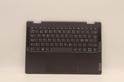 Lenovo Yoga 7 14IAL7 Palmrest Cover Touchpad Keyboard Nordic 5CB1J02471