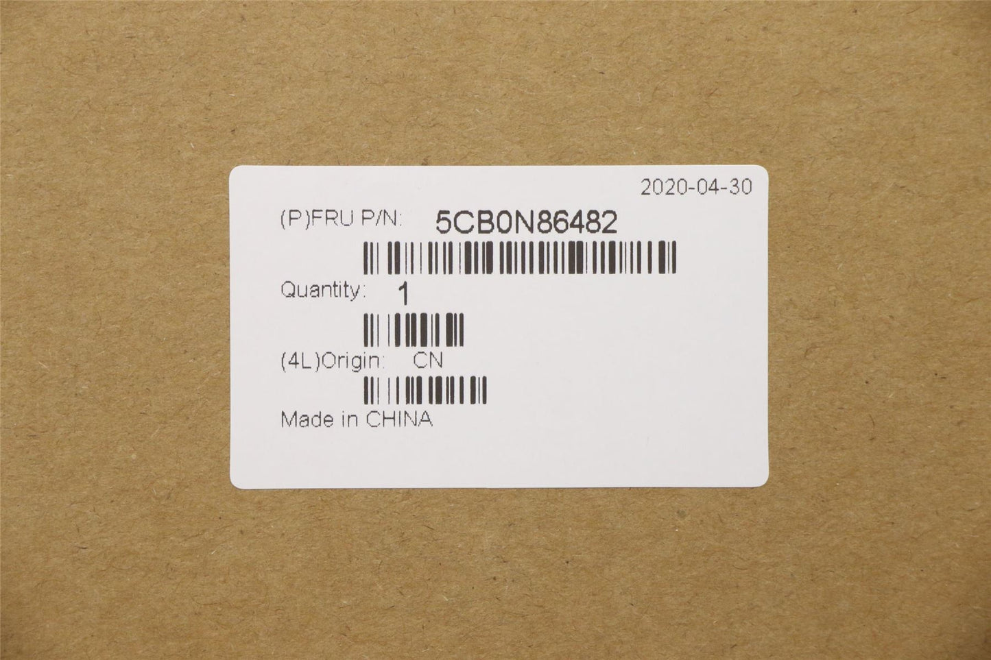 Lenovo UPPERCASEASML80XLRD IMR CZHSLK KB 5CB0N86482