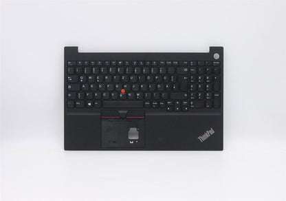 Lenovo ThinkPad E15 Gen 2 Keyboard Palmrest Top Cover German Black 5M10W64557