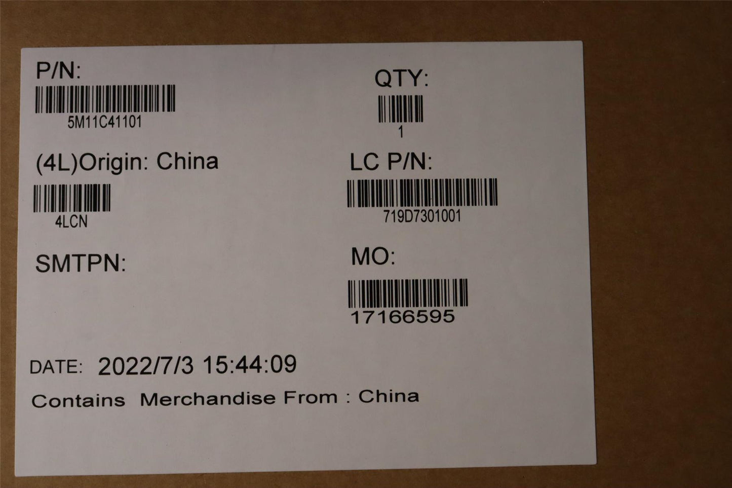Lenovo MECH_ASM 14WUXGA,AR,MIPI,CV,GY,LBO/AUO 5M11C41101