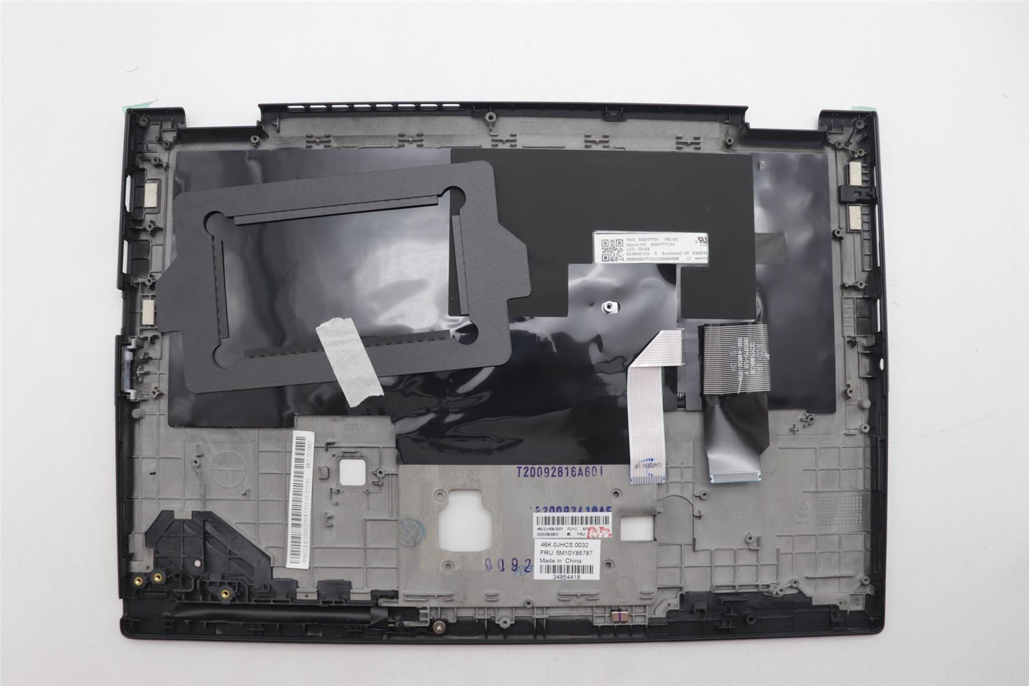 Lenovo Yoga X13 Gen 1 Palmrest Cover Keyboard Greek Black 5M10Y85786