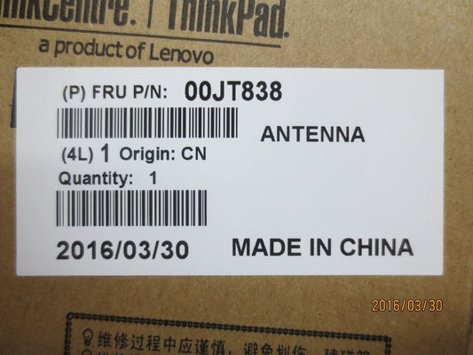 Lenovo Carbon X1 4th Wi-Fi Wifi Wireless Antenna 00JT838